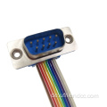 9Pin -Stecker 10Pin Regenbogen/mehrfarbiger Flachbandkabel